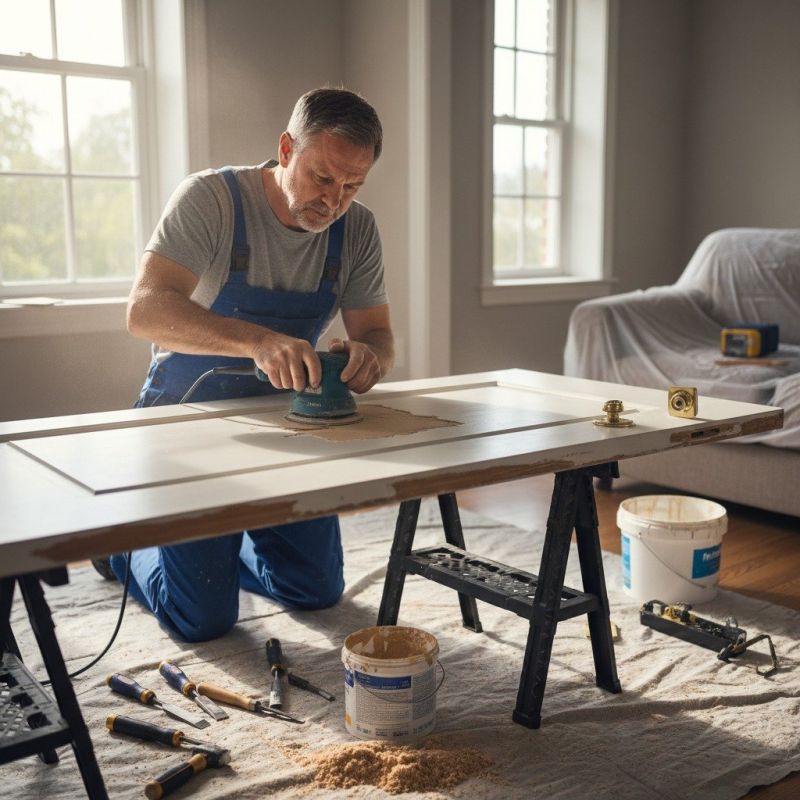 Wood Door Restoration