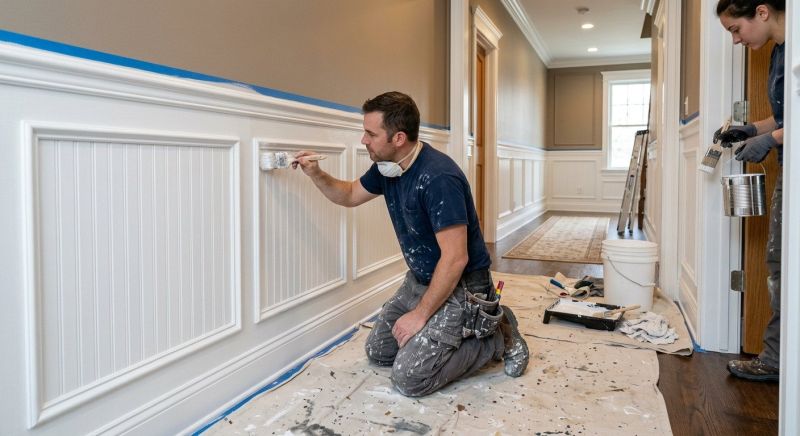 Accent Wall Painting in Waco, TX