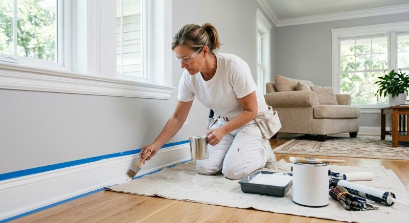 Closet Painting in Waco, TX