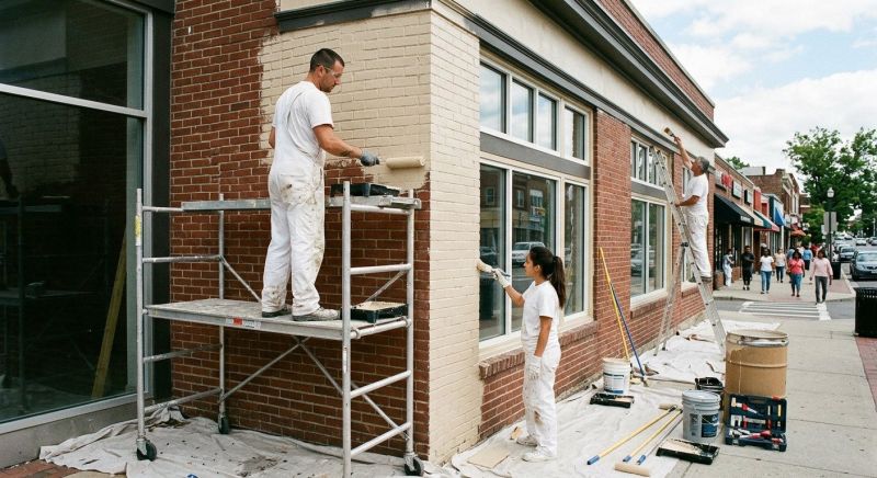 Outdoor Commercial Painting in Greeley, CO